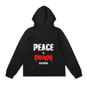 Sweat à capuche surdimensionné pour homme en molleton 100 % coton épais, coupe ample, avec logo personnalisé, OEM, respirant et à séchage rapide pour l'hiver - Product Image 6