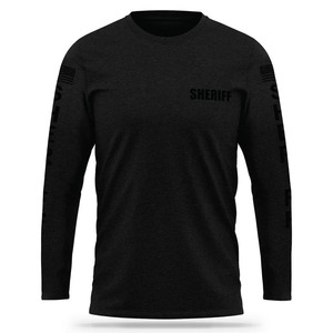 เสื้อประสิทธิภาพของผู้ชายเข้ารูปกล้ามเนื้อธรรมดาแบบกำหนดเองเสื้อยืดแขนเต็มดีไซน์ดีที่สุดสำหรับการออกกำลังกายฟิตเนส - Product Image 5