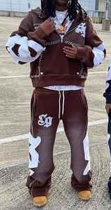 Conjunto de 2 Piezas Ajustado de Primera Calidad para Hombre, Logotipo Personalizado, Transpirable, Cómodo, Superventas, Premium para Invierno, Chándales Lisos - Product Image 2