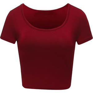 เสื้อครอปท็อปผู้หญิง เนื้อผ้าฝ้ายนุ่มสบาย เสื้อยืดครอปท็อปสั้นสำหรับผู้หญิง สไตล์ฤดูร้อนสุดอินเทรนด์ เสื้อครอปท็อปผู้หญิง - Product Image 1