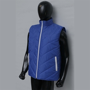 High Quality Men's Sleeveless Quilted Puffer Vest Breathable Outerwear Designed for Warmth Comfort Style Made Lightweight - Product Image 2