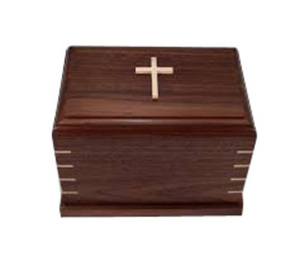 Urnas de cremación de madera hechas a mano de estilo americano moderno, entierro funerario decorativo para hombres y mujeres a bajo precio - Product Image 3