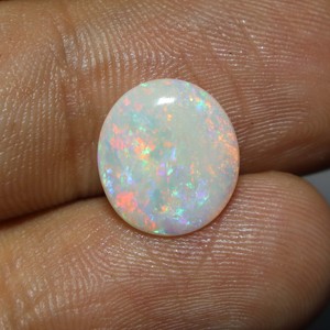 Cabujón de ópalo australiano Ópalo australiano natural Sólido Coober Pedy Multi Fire Opal Piedra preciosa suelta - Product Image 2