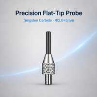 Sonde à pointe plate en carbure de tungstène SD2.0X5mm, filetage M2.5, pièce de rechange pour stylet de mesure d'indicateur de précision pour micromètre