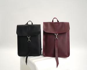 Sac à dos en cuir imperméable de luxe de haute qualité pour hommes Sac à dos de voyage en cuir personnalisé pour LBP-0043 d'ordinateur portable - Product Image 6