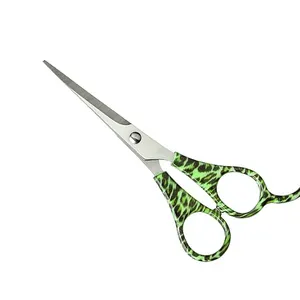 Plastic Coated Handle Super Cut Barber Scissors With Durable Sharp Blades Hairdressing Scissors For Beauty