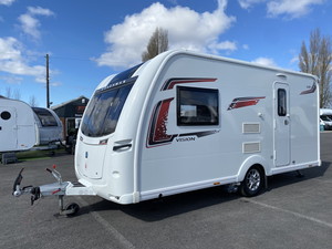 Autocaravana moderna con cocina para 4 personas, caravana de camping tipo lágrima, todoterreno con 2 camas, baño y paquete solar. - Product Image 3