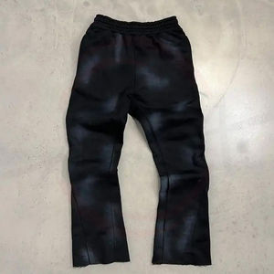 2025 Top Trending Custom Patchwork Flared Jogging Pantalones para hombres Pantalones de chándal y pantalones casuales para hombres - Product Image 4