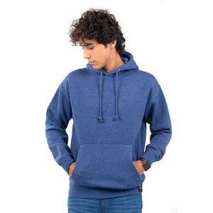 Sweat à capuche en molleton lourd 100% coton, coupe classique, avec logo personnalisé, pour hommes, haute qualité, ODM, écologique - Product Image 1