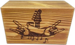 Wooden Urn for Human Ashes Adult Cremation for Wooden Keepsake Funeral <b>Box</b> <b>Memorial</b> Urns for Pets Ashes - Product Image 5