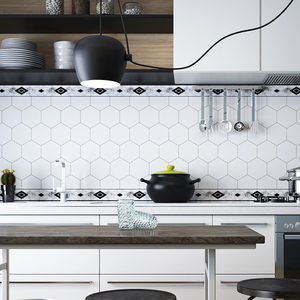 Pegatinas Autoadhesivas de PVC Modernas de Lujo con Diseño de Espiga para Paredes y Pisos, Fáciles de Instalar para Decoración de Interiores - Product Image 2