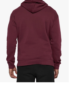 MENS FLEECE HOODIE HEAVYWEIGHT OVERSIZED HOODIES PULLOVER SWEATSHIRT CASUAL LONG SLEEVE HOODED DROP SHOULDER CVC BLANK - Product Image 2