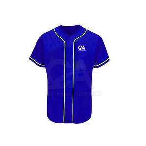 Ensembles de vêtements de sport avec motif imprimé en gros disponible nouveau design uniforme de baseball respirant uniforme classique - Product Image 2