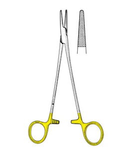 TC Olsen Hegar Soporte de Aguja Fórceps 16cm Carburo de Tungsteno Quirúrgico Dental CE ISO Aprobado Calidad Premium - Product Image 2