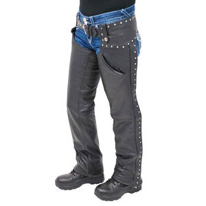 Personalizado Haga su propia Alta Calidad Mejor proveedor Moto Cuero Chaps Estilo único Color sólido Moto Racing Chaps - Product Image 1