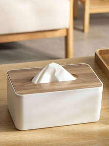 Porta Cajas de Pañuelos Clásico de Madera Maciza Natural, Diseño Artesanal, Decoración Ecológica para el Hogar y Hoteles, SANIYA HANDICRAFT - Product Image 5