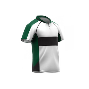 Tenue de rugby personnalisée pour hommes : maillot et short de sport en polyester respirant, confortables et durables, pour l'entraînement et le kit d'équipe - Product Image 2