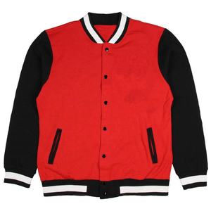 Veste universitaire pour homme en gros, prix de gros, col montant, capuche, coupe-vent, logo personnalisé, couleur, taille, décontractée, nouvelle mode, 100% laine - Product Image 1