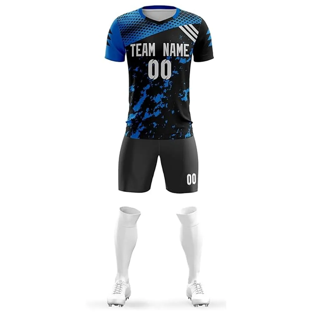Nieuwe Custom Sportkleding Voetbal Uniform Custom Logo Sport Uniform Sets Hoge Kwaliteit Voetbal Beschikbaar Tegen Goedkope Prijs