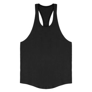 Camiseta sin Mangas Casual de Algodón 100% para Hombre - Secado Rápido, Transpirable, Color Sólido Personalizado, OEM, MOQ Bajo, Alta Calidad - Product Image 2