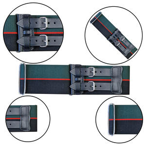 Ceinture de sangle personnalisée à scellage à chaud avec boucle ceinture stable royale Gurkha personnalisée sangles en cuir - Product Image 1