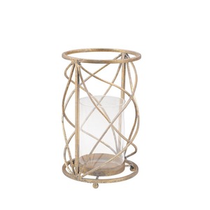 Beau bougeoir en métal acrylique idéal pour les dîners romantiques Design élégant et durable Ambiance parfaite pour les soirées spéciales - Product Image 1