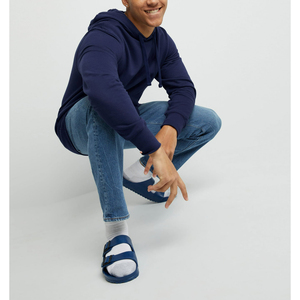 Sudadera con capucha de gran tamaño de algodón 100% para hombre, ropa de entrenamiento de invierno Boxy Heavyweight para gimnasio al aire libre para estampado Digital Puff - Product Image 3