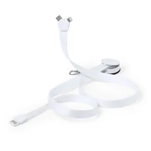 Cavo di Ricarica Personalizzato Aburdees con Cordino, Power Bank Promozionale Personalizzato, Accessorio Gadget - Product Image 3