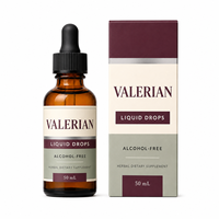 Tetes Herbal Standar untuk Tidur & Imunitas dengan Kompleks Valerian Passionflower L-Theanine untuk Kesehatan Sehari-hari Dewasa Produsen OEM