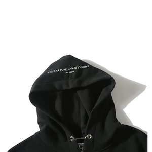 Sudaderas con Capucha para Hombre al por Mayor, de Felpa de Algodón Suave, 500 GSM, con Bolsillo Bordado, Diseño Gráfico Personalizado, Estampado Serigrafiado, Corte Holgado, Moda Urbana - Product Image 6