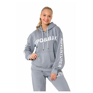 เสื้อสเวตเตอร์ตัวยาว2ชิ้นสำหรับผู้หญิงเสื้อสเวตเชิ้ตแบบลำลอง - Product Image 2