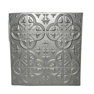 Lote de 10 azulejos de pared de estaño de imitación 3-D autoadhesivos 12 \ "sQ Tool Bench Hardware Wall Decals - Product Image 1