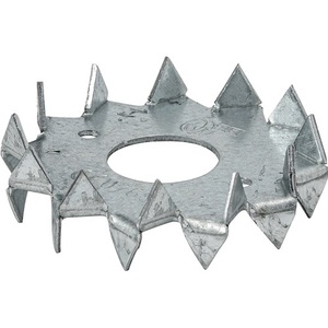 VORMANN Paquete de 25 Anclajes de Disco de 48 mm de Diámetro Exterior, 2 Orificios, Galvanizados Sendzimir, para Manualidades - Product Image 1