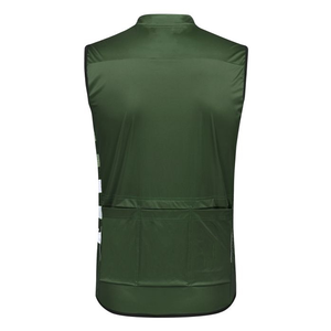 Gilet de cyclisme professionnel en tissu mesh polyester haute performance, sans manches, avec tissu polyester respirant - Product Image 2