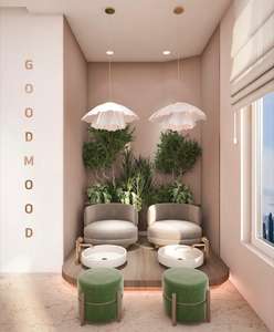 Espejo de Salón Moderno de Madera Ajustable, Ecológico, Portátil y Versátil, Lavabo para Lavado de Cabello, Estaciones de Belleza/Barbería para Exteriores - Product Image 2