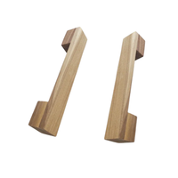 Poignées en bois massif de haute qualité, poignées de tiroir en bois pour armoires, commodes, placards, cuisine et chambre, quincaillerie de meubles modernes