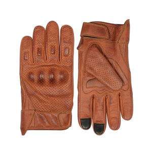 Gants de moto en cuir respirant de qualité supérieure au design unique 2025, fabriqués au Pakistan - Product Image 2