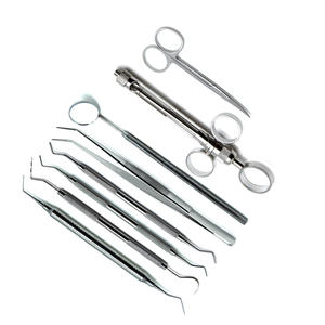 Plateau de préparation de couronnes dentaires, ensemble d'instruments de qualité supérieure en acier inoxydable, lot de 8 - Product Image 4