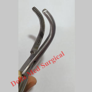 Pinces d'hystérectomie et Gynex Pinces d'hystérectomie arc-en-ciel en titane FORGESY Pince d'hystérectomie Maingot 20cm incurvée - Product Image 5