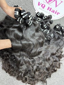 Top Bán 100% Chưa Qua Chế Biến Nguyên Liệu Việt Nam Campuchia Bó Sóng Tự Nhiên Lớp Tốt Nhất Phần Mở Rộng Con Người Đáng Tin Cớ Các Nhà Cung Cấp - Product Image 4