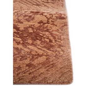 Urban Pause Large Area Wool & Bamboo <b>Silk</b> Rug Hand Knotted by Kavi <b>Red</b> Orange Rectangular Hallway Design for Teens Home-Esk-364 - Product Image 4