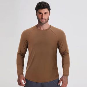 Camiseta de compresión deportiva de manga larga personalizada para hombre, camisa de manga larga de secado rápido para Fitness - Product Image 2