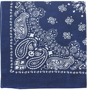 Custom Print Multifunctional Bandana Scarf Large Cotton Paisley <b>Bandanas</b> - Product Image 3