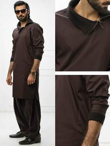 PAKISTANI MENSWEAR SHALWAR KAMEEZ BY AA IMPEX CASUAL Y VESTIDO DE BODA VESTIDO VENTA CALIENTE VESTIDO DE HOMBRE ROPA MUSULMANES TRAJES DE HOMBRES - Product Image 4
