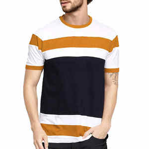 Camiseta cómoda para hombre Camiseta transpirable de tamaño personalizado en stock Hecho en ropa de algodón Camisetas para hombre más vendidas - Product Image 1