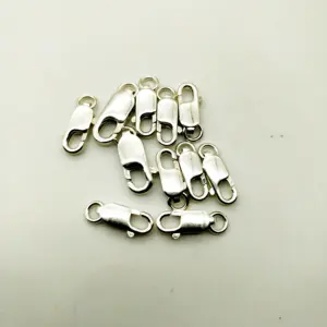 Kreeft Slot In 925 Sterling Zilver Tegen Groothandelsprijs Voor Sieraden Maken Lente Kettinghaken Voor De Beste Prijs