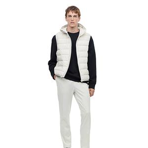 เสื้อแจ็คเก็ตแขนกุดผู้ชายคุณภาพสูง ดีไซน์ฮู้ดดี้แบบสวม สวมใส่สบาย ไม่ระคายเคืองผิว - Product Image 2