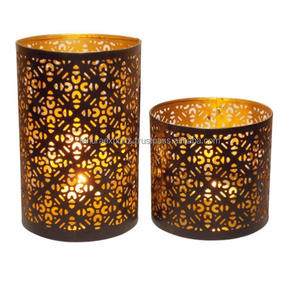 Look moderne Nouveau design Pots à bougies en métal Lampe à thé Votive Support de lampe à thé pour la décoration intérieure pour l'exportation depuis l'Inde - Product Image 1