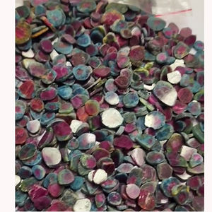 980 piezas de rubí natural zoisita 8mm a 15mm rebanada Lisa 1180 Cts lote Iroc ventas alta calidad rubí zoisita piedra preciosa plana suelta - Product Image 4