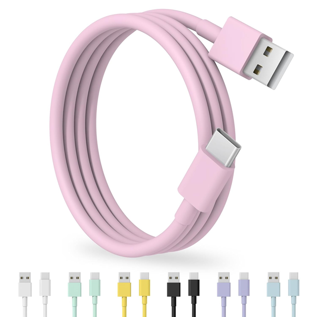 OEM Factory Silicone Cable 3A Fast Charging Type-C USB Cable Type c Cable 1M Micro Type c for IOS & Earphone Mobile Accessories